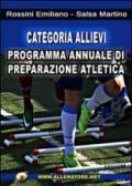 Categoria allievi. Programma annuale di preparzione atletica