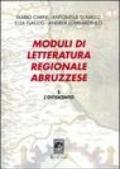 Moduli di letteratura regionale abruzzese: 2