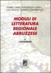 Moduli di letteratura regionale abruzzese: 2