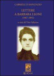 Lettere a Barbara Leoni (1887-1892)