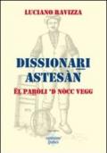 Dissionari Astesàn. El paroli di nòcc vegg