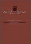 Catalogo degli incunaboli della Pontificia Università Gregoriana