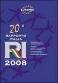 Ventesimo Rapporto Italia 2008. Percorsi di ricerca nella società italiana
