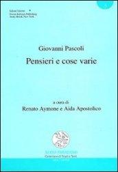 Pensieri e cose varie