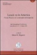Leucò va in America. Cesare Pavese nel centenario della nascita. An international conference (Stony Brook, NY, 13-14 marzo 2009)