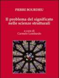 Il problema del significato nelle scienze strutturali