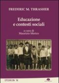 Educazione e contesti sociali