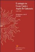 Il carteggio tra Cesare Cantù e Angelo De Gubernatis (1868-1893)