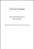 Lettura dell'Oedipus Rex di Igor Stravinsky. Appunti per un'analisi musicale e drammaturgica