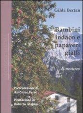 Bambini indaco e papaveri gialli