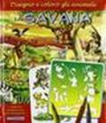 La savana. Con sticker