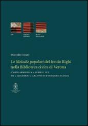 Le melodie popolari del fondo Righi nella Biblioteca Civica di Verona