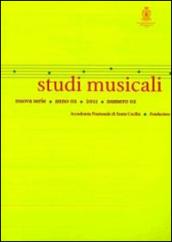 Studi musicali (2011). N.S.