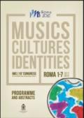 Musics cultures identities. 19th Congress of the IMS. Programme and abstracts (Roma, 1-7 luglio 2012)