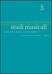 Studi musicali (2014). N.S. Ediz. italiana, inglese e tedesca