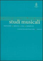 Studi musicali (2014). N.S. Ediz. italiana, inglese e tedesca