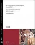 La corrispondenza epistolare in Italia. 1.Secoli XII-XV