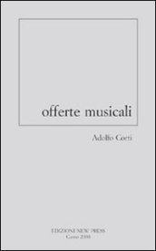 Offerte musicali