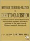 Manuale giuridico-pratico di diritto calcistico