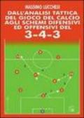 Dall'analisi tattica del gioco del calcio agli schemi difensivi e offensivi del 3-4-3. Con DVD