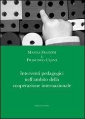 Interventi pedagogici nell'ambito della cooperazione internazionale