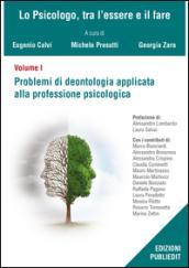 Problemi di deontologia applicata alla professione psicologia