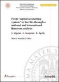 From «capital accounting system» to Ias/Ifrs through a National and International literature analysis