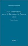 Leggi costituzionali della III Repubblica di Francia (1875)