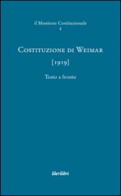 Costituzione di Weimar (1919)