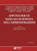 Appunti per un manuale di scienza dell'amministrazione