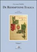 De redemptione italica