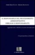 Il responsabile del procedimento amministrativo. Obblighi e responsabilità