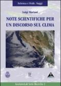 Note scientifiche per un discorso sul clima