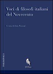 Voci di filosofi italiani del Novecento