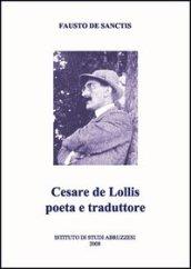 Cesare De Lollis poeta e traduttore