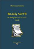 Blog note (a margine 2012-2010)