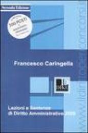 Lezioni e sentenze di diritto amministrativo 2008