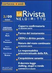 La rivista di Neldiritto (2009) vol.2