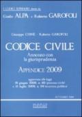Codice civile. Annotato con la giurisprudenza 2008-Codice civile. Annotato con la giurisprudenza. Appendice 2009