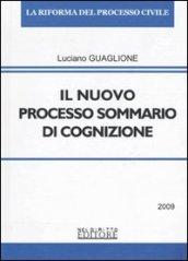 Il nuovo processo sommario di cognizione