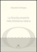 La filosofia presente nella letteratura italiana