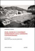 Studi, ricerche e contributi storiografici sulla Sardegna contemporanea