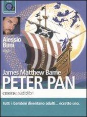 Peter Pan letto da Alessio Boni. Audiolibro. CD Audio formato MP3