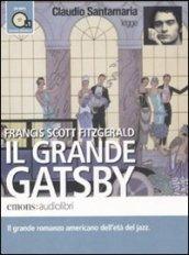 Il grande Gatsby letto da Claudio Santamaria. Audiolibro. CD Audio formato MP3. Ediz. integrale