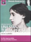 Una stanza tutta per sé letto da Manuela Mandracchia. Audiolibro. CD Audio formato MP3