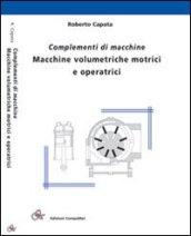 Complementi di macchine. Macchine volumetriche, motrici e operatrici