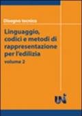 Disegno tecnico. Linguaggio, codici e metodi di rappresentazione per l'edilizia