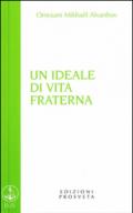 Un ideale di vita fraterna