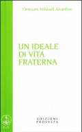 Un ideale di vita fraterna