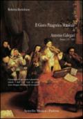 Il gioco pitagorico musicale di Antonio Calegari (1858-1828). Comporre arie per canto e pianoforte usando i dadi o le carte da gioco...
